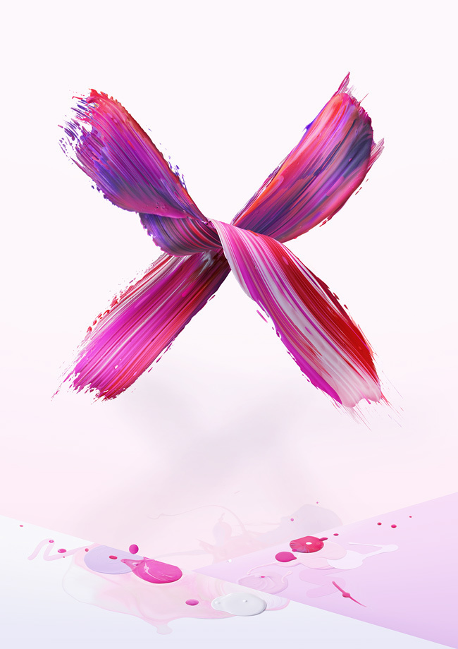 Atypical art typography pawel nolbert design mindsparkle mag painting paint color colorful type letter play playful typedesign deisgn design