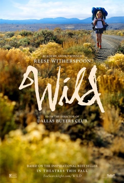 Wild (2014) #movie #hike #grass #messy #drawn #poster #film #hand #walk