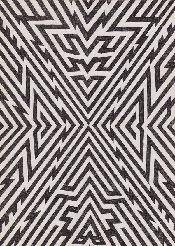 Â Matthew Craven #pattern #white #black
