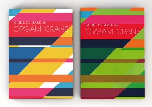 Stephany Gill | A Guide to an Oragami Crane #gill #design #stephany #bookcover #orgami
