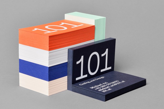 101 Rebranding - Mindsparkle Mag Infinitive Factory worked on the rebranding for the Viennese agency 101, who have come up with the idea seemingly effortless and they were able to turn the visual experience into a tactile one. #logo #packaging #identity #branding #design #color #photography #graphic #design #gallery #blog #project #mindsparkle #mag #beautiful #portfolio #designer