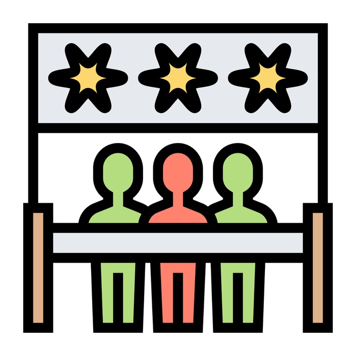 See more icon inspiration related to contest, nominee, rivalry, sports and competition, candidate, competition, person and people on Flaticon.