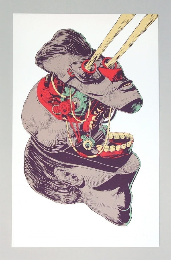 Smithe • Mantenimiento / Serigrafía (80X50c.m.) / 100... #illustration