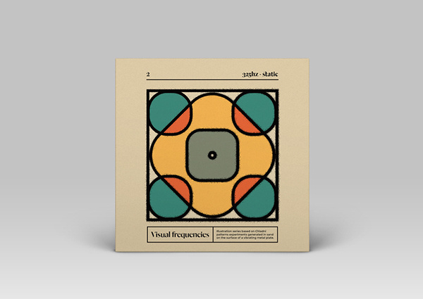 Visual frequencies on Behance #visual #heymikel #frequencies #chladni #illustration #patterns