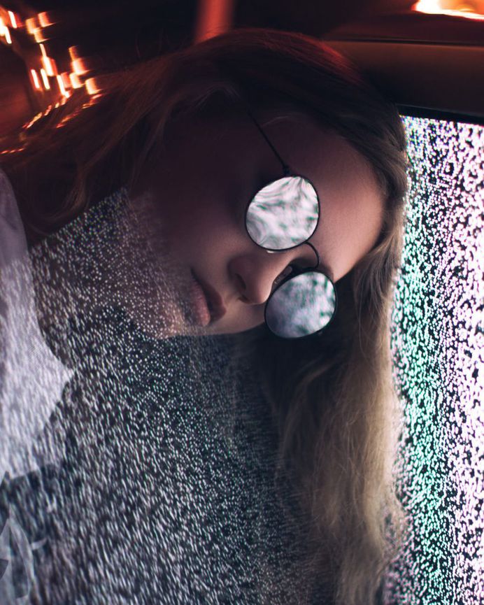 Moody and Futuristic Portrait Photography by Reed Walchle