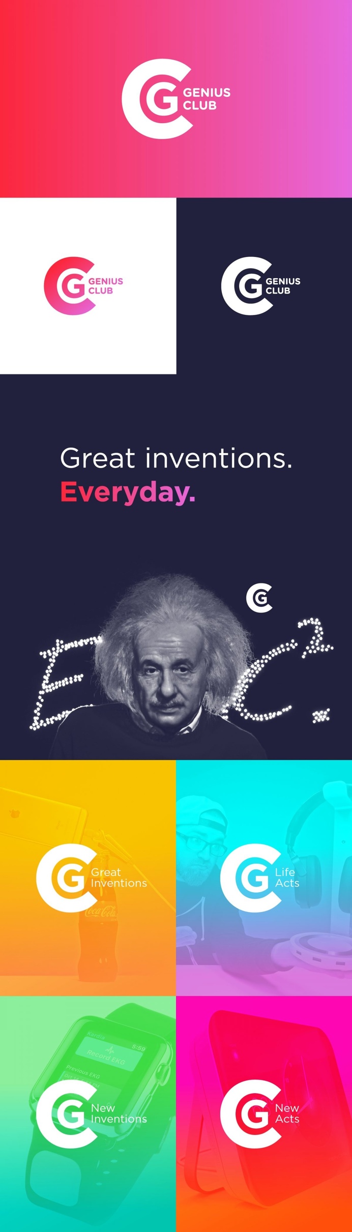 Genius Club Logo Design