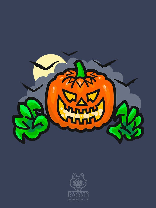 The Varsity Pumpkin is using the cover of clouds to come and getcha!