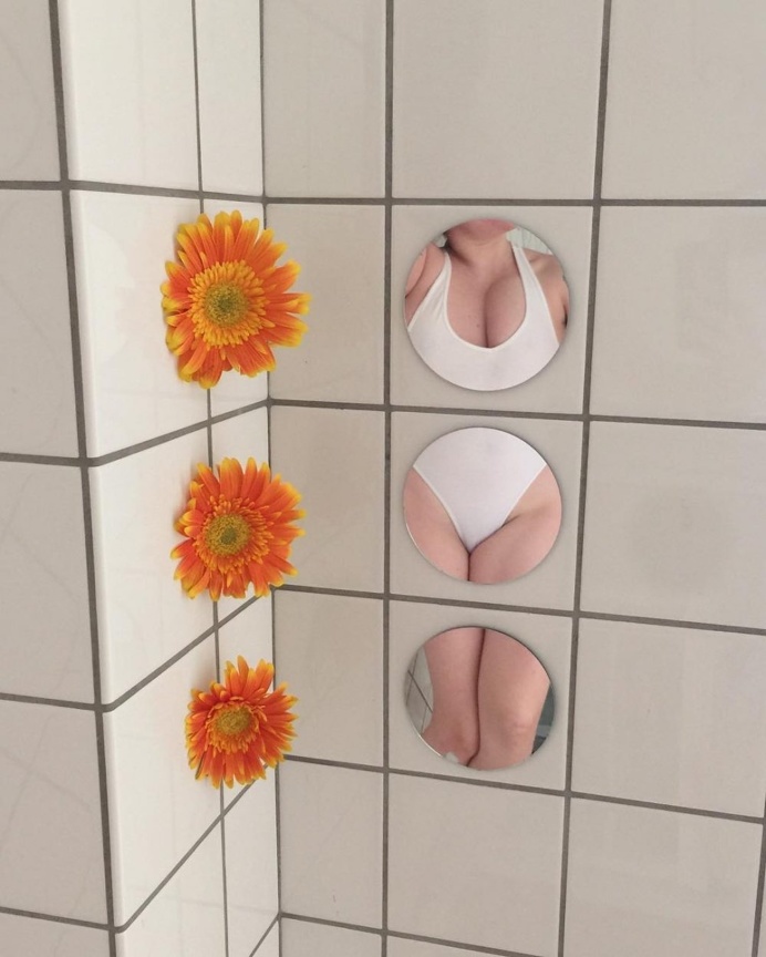 Michele Bisaillon Transforms Mirror Reflections Into Delicate Collages