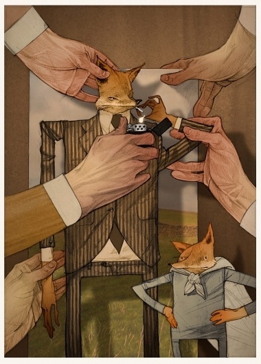 BLDG//WLF #illustration #fox #movies
