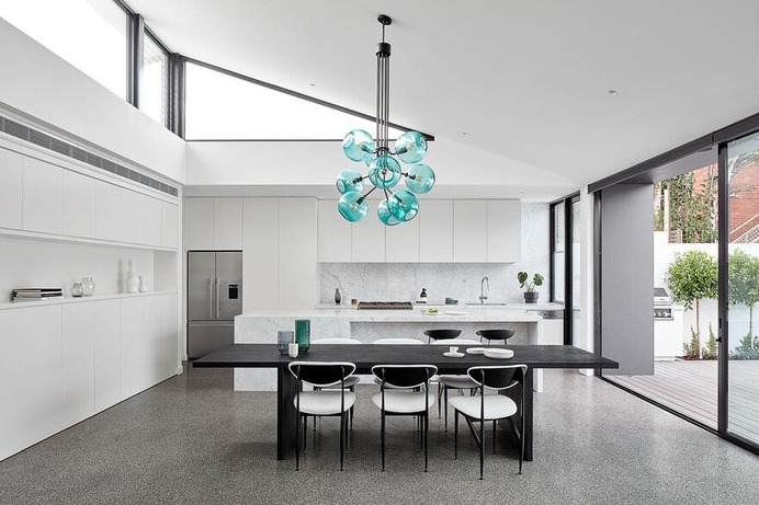 dining room, Tom Robertson Architects