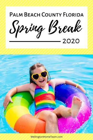 When is Spring Break 2020 in Palm Beach County Florida?
