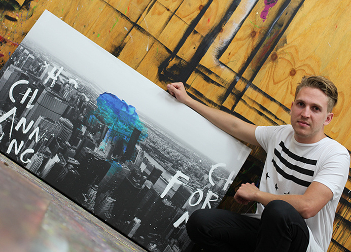 Jake Hart Art #jake #white #water #design #black #paint #industrial #hart #art #and #colour #typography