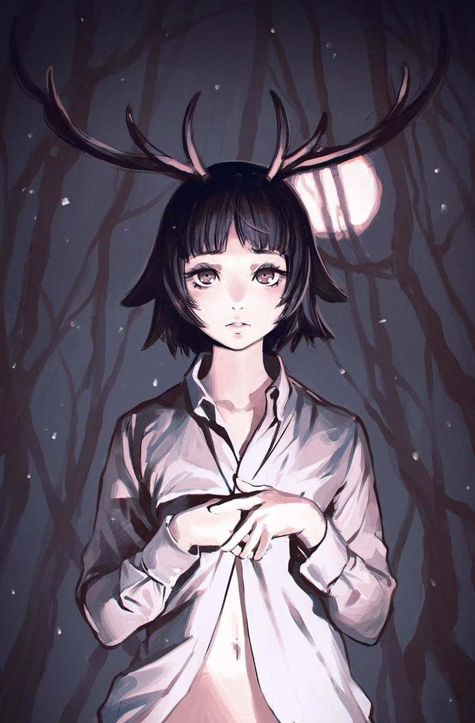 Gorgeous Character Illustrations by Ilya Kuvshinov