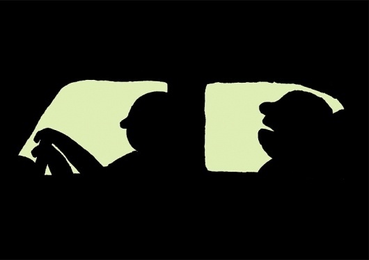 Jean Jullien's online portfolio: SILOUETTES #jean #jullien #cab #silhouette