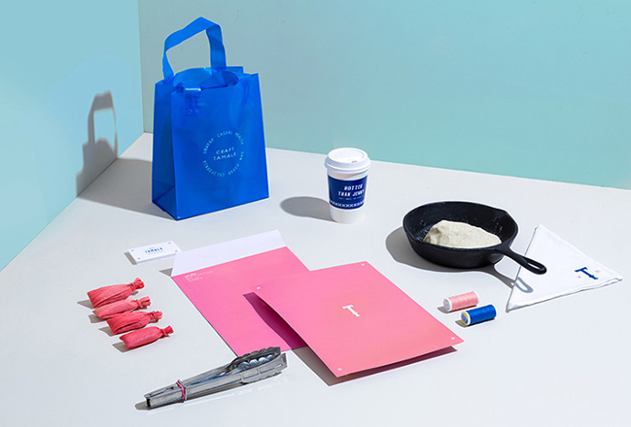 Craft Tamale by Futura #logo #mark #graphic design #stationary #bag
