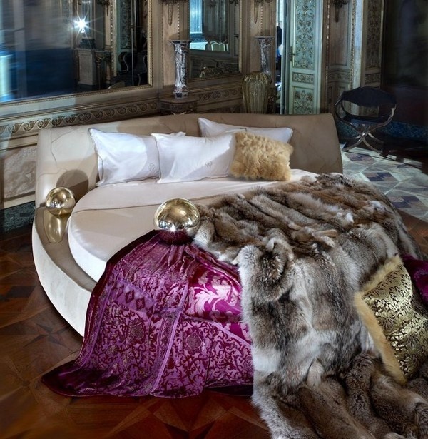 Artistic bed by Roberto Cavalli #accessories #artistic #collection #home #furniture #cavalli #art #roberto