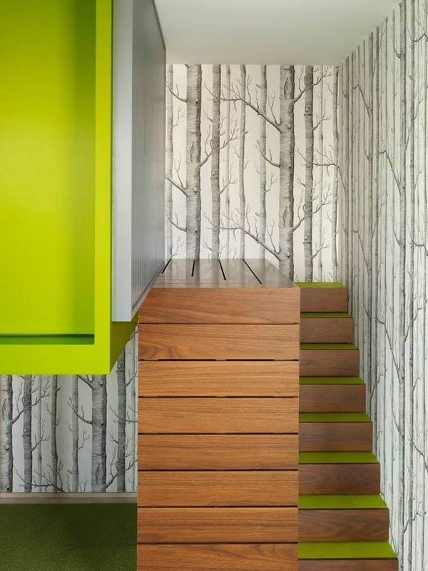 Art decor in child play area #interior #painting #art #kids #apartment #room