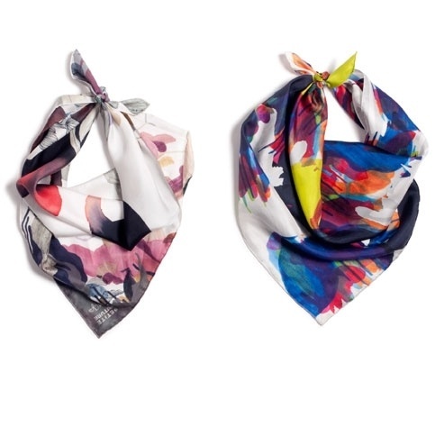 Petite Friture - Mandrake & Yoyo #mandrake #foulard #yoyo #color #headkerchief #scarf #colors #gas #qubo #cowboy