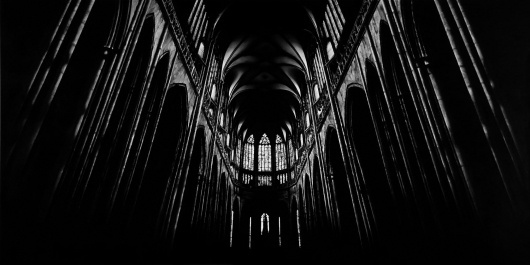 ROBERT LONGO - Works - THE MYSTERIES, 2009 - Untitled (North Cathedral)-Triptych #triptych #robert #longo #charcoal #mysteries #cathedral