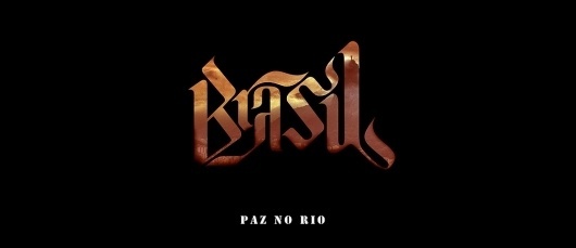 Todos os tamanhos | Brasil - PAZ NO RIO | Flickr – Compartilhamento de fotos! #tipocali #lettering #rio #brasil #type