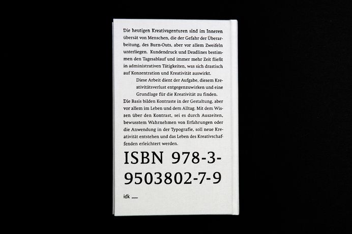 Kontrast trifft Kreativität trifft Wort trifft Warten on Behance
