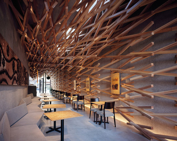 1 | Infographic: 50 People Shaping The Future Of Design | Co.Design: business + innovation + design #interior #starbucks #design #wood #coffee