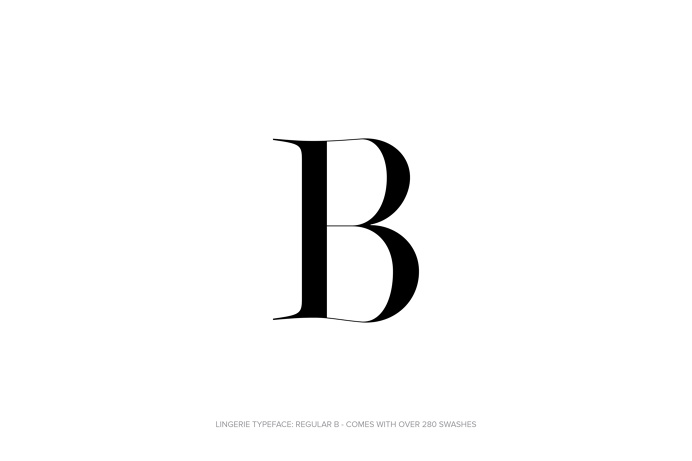 Lingerie Typeface - The Most Advanced Typeface For Fashion And Luxury by Moshik Nadav Typography http://www.moshik.net/buy/font-fashion-maga