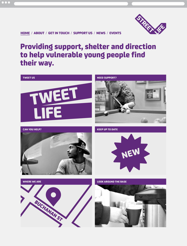 Streetlife | MARK #site #design #website #digital #layout #web