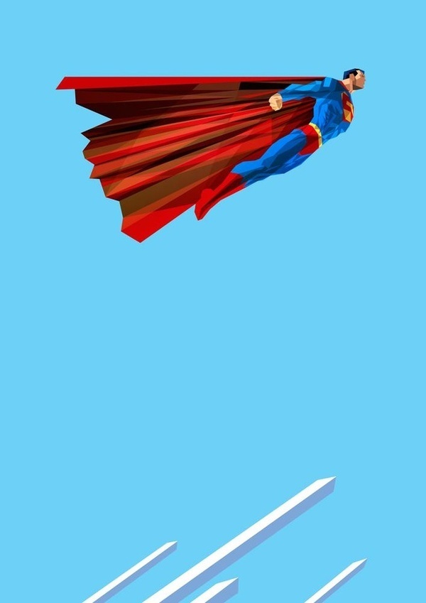 Man Up (blue Steel Varient) by Liam Brazier INPRNT #illustration #geometric