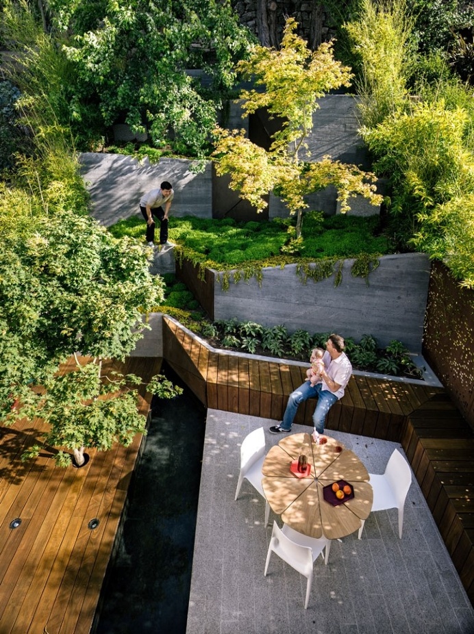 Zen Outdoor Living Space