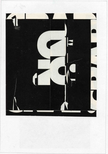 Modcult: Ed Fella #lettering #white #design #bold #black #fella #ed #art #and