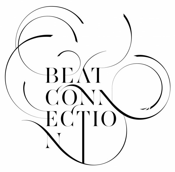 Merchandise Paradise : Beat Connection #music #serifs #flourishes #typography