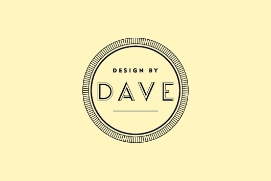 Design By Dave / Design & Art Direction #logo