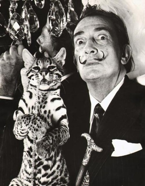 Dalí and Babou, 1965