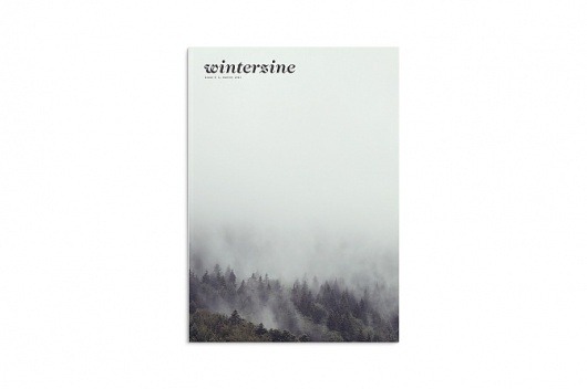 winterzine - DLA #pach #jochen #design #graphic #photography #nature #winterzine #trees #magazine