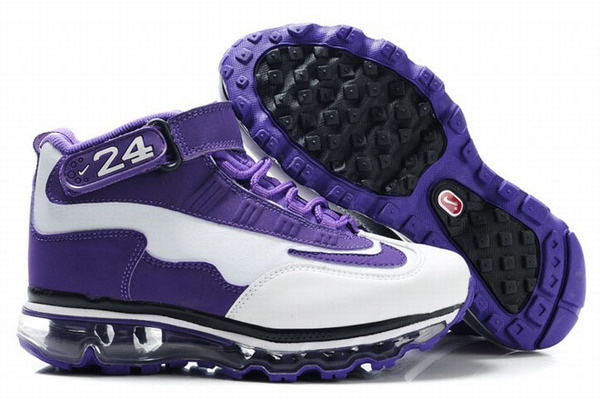 kids purple and white nike griffeys 2009 #shoes