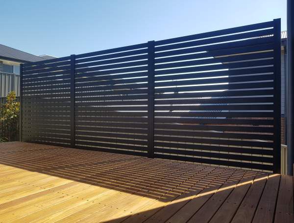 No Boundaries Fencing Aluminium privacy Screens Canberra Fencing