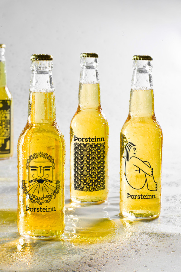 Iceland Academy of the Arts #beer #illustration #design #package