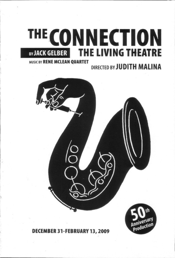 the connection the living theater #design #poster