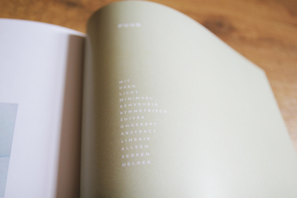 Pure on Behance #prin #white #packaging #design #graphic #book #pure #layout