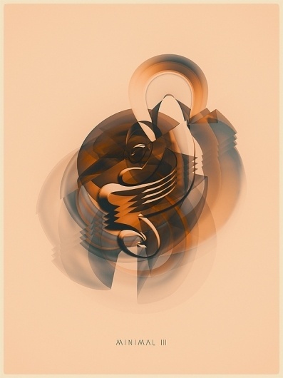Minimal II / III on the Behance Network #cover #abstract #minimal