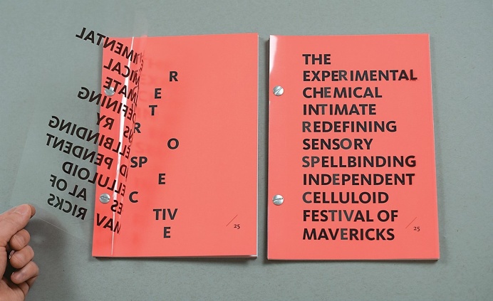 25 Year Retrospective Event Brochure