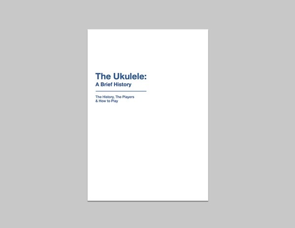 Matt Jones. Design Blog #ukulele #design #graphic #book #booklet #typography