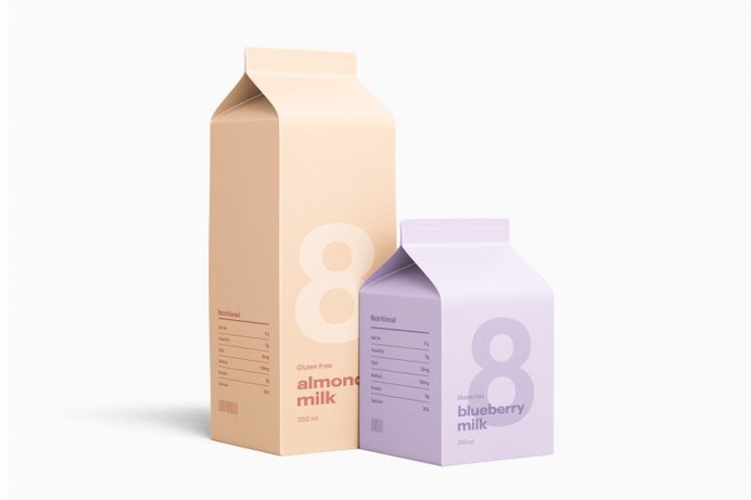 Milk Carton Mockup