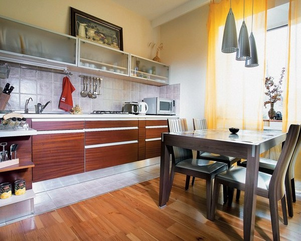 Contemporary interior in kitchen with still life painting #decor #kitchen #for #art #paintings