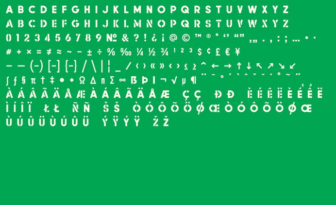 AType Stencil - Matt Willey