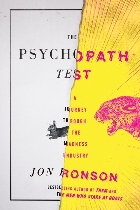 design:related gallery - The Psychopath Test by Jon Ronson cover design by... #cover #book
