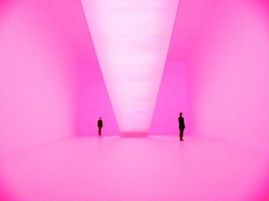 Imaginary Foundation: James Turell's Wolfsbury Project #installation #pink #infinity #turell #space #art