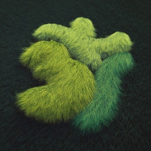 YIPPIEHEY #harie #c4d #cgi #3dtype #fur #hair #hary #type #3d #typography