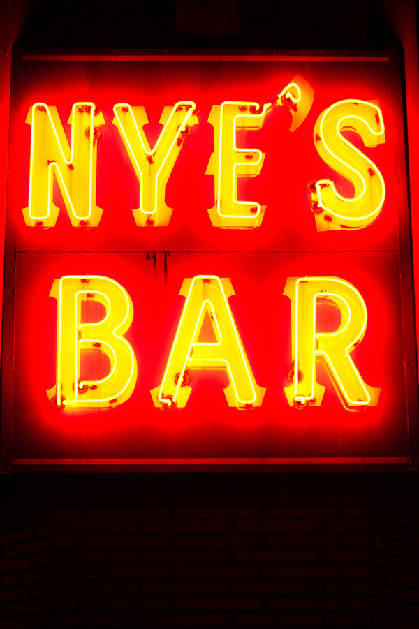 All sizes | Nye's Bar | Flickr Photo Sharing! #sign #neon #signage #nyes #divebar